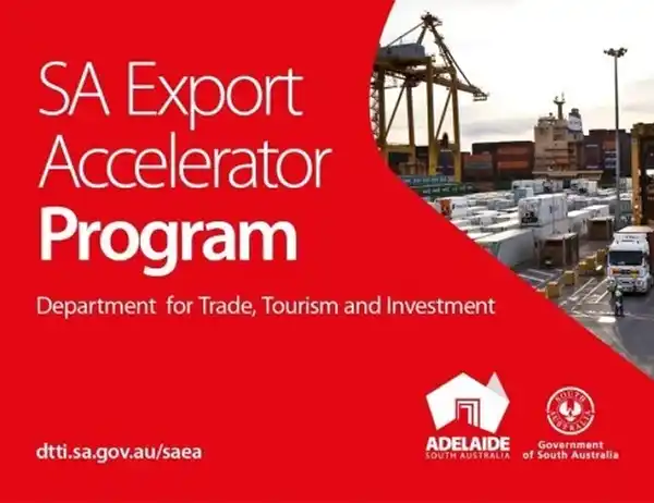 Event banner for SA Export Accelerator Program